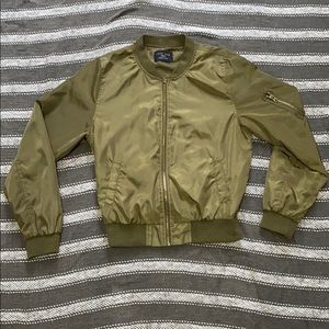 Army Green Love Tree jacket